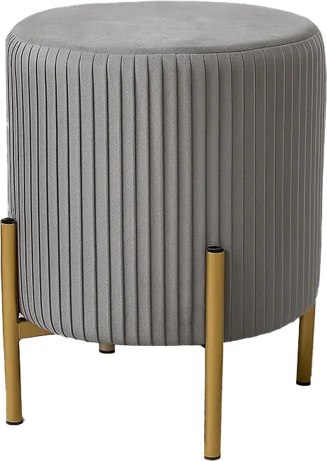 CH Taburetka na nožičkách Star II - sivá