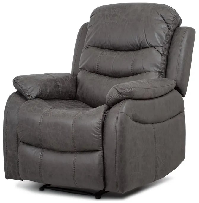 Autronic BONTEC Polohovacie kreslo, hnedá, látka vintage, TV-4086 BR Farba: Šedá