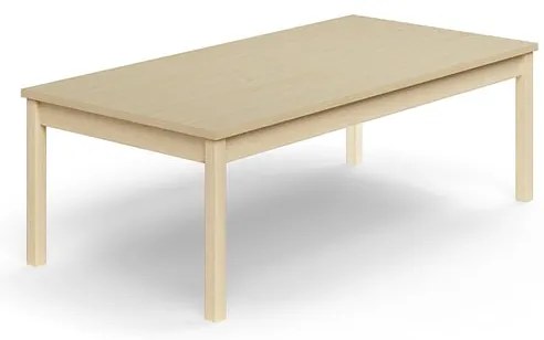 Stôl DECIBEL, 1600x800x530 mm, akustický HPL, breza
