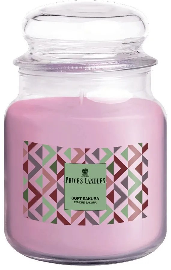 Price´s Price's MIDI vonná svíčka ve skle Soft Sakura - hoření 80h