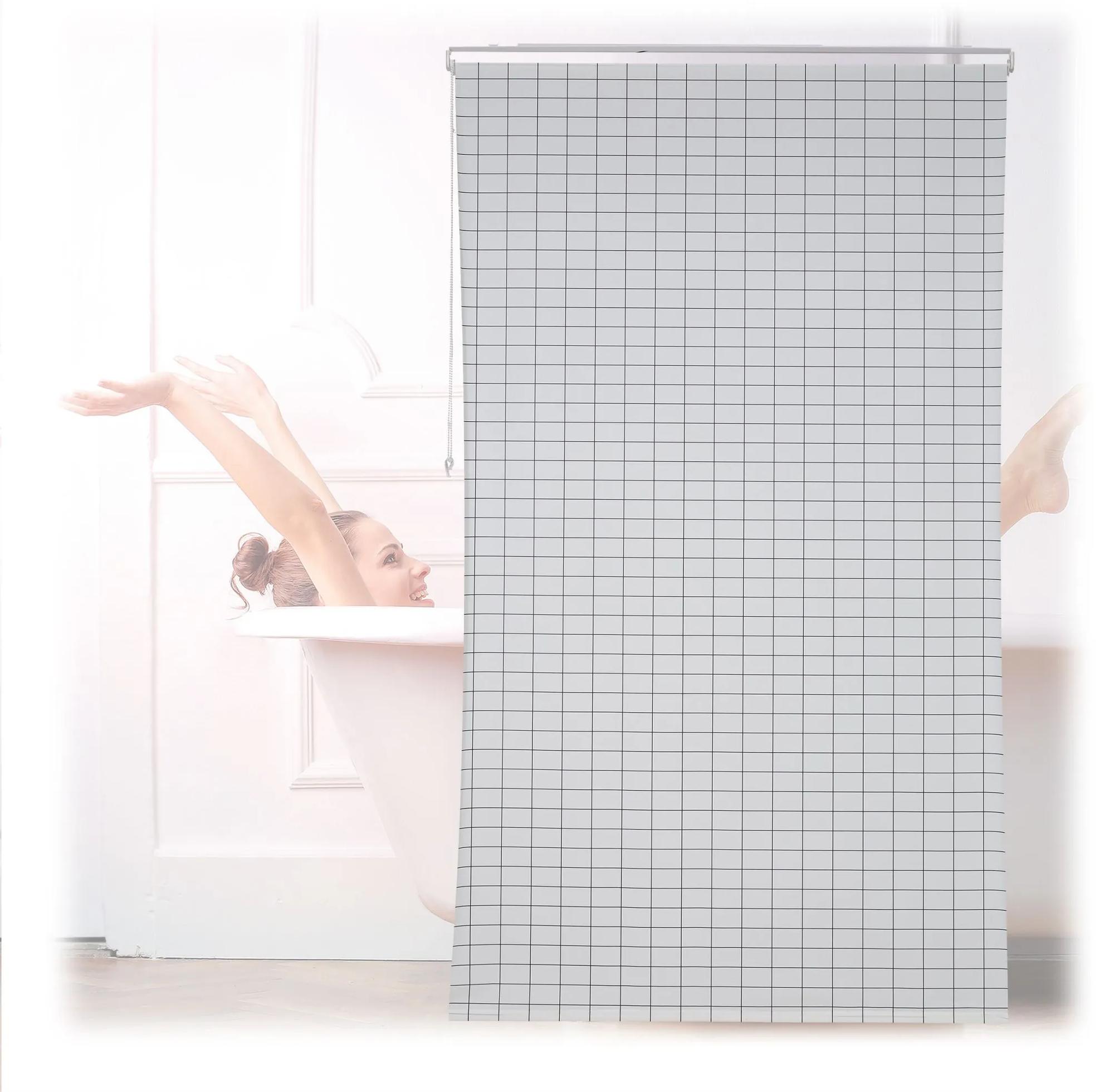 Vzorovaná sprchová roleta RD46827, 140x240 cm