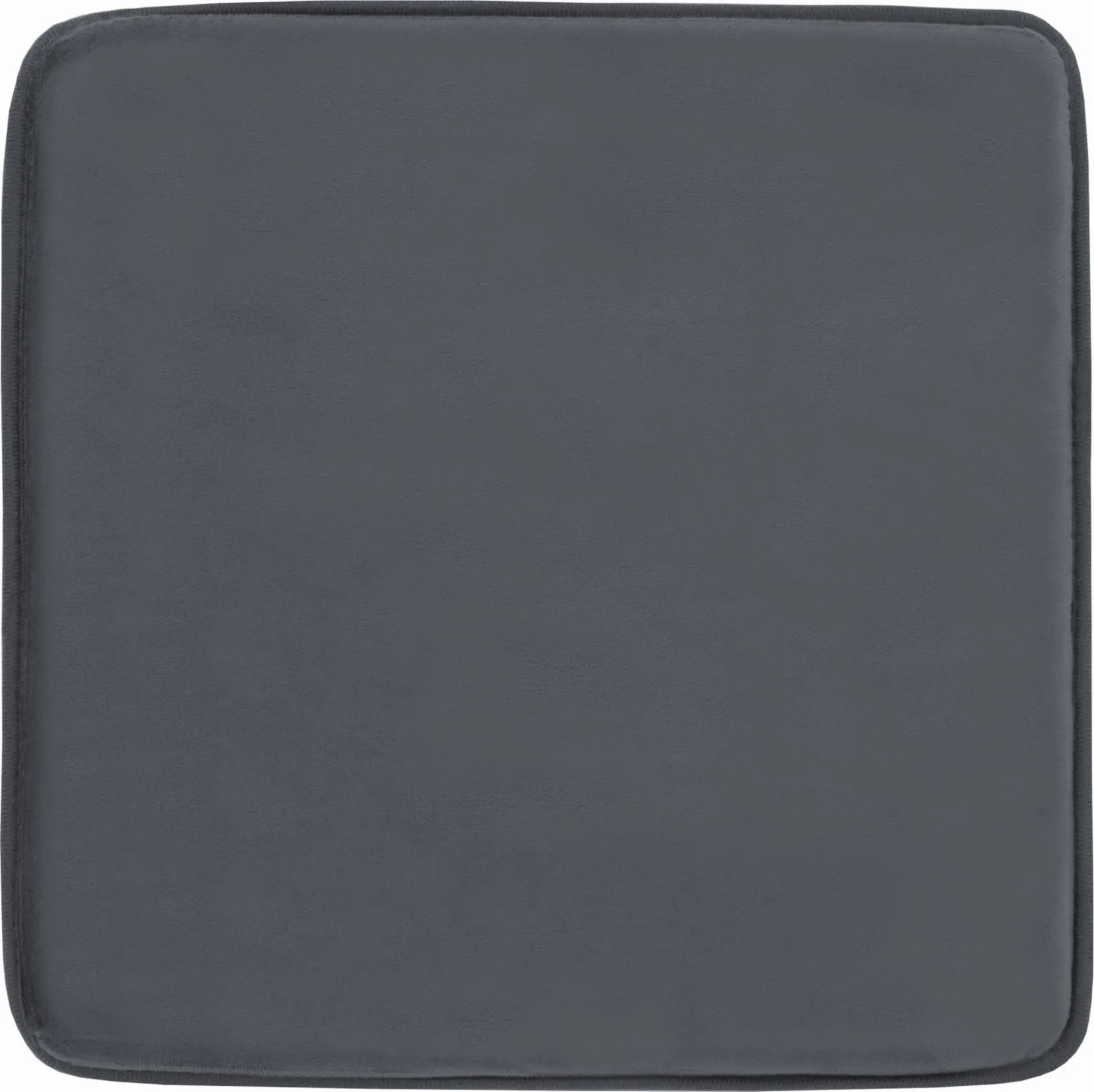 Podsedák na stoličku MARIE 38x38 cm - grafitový