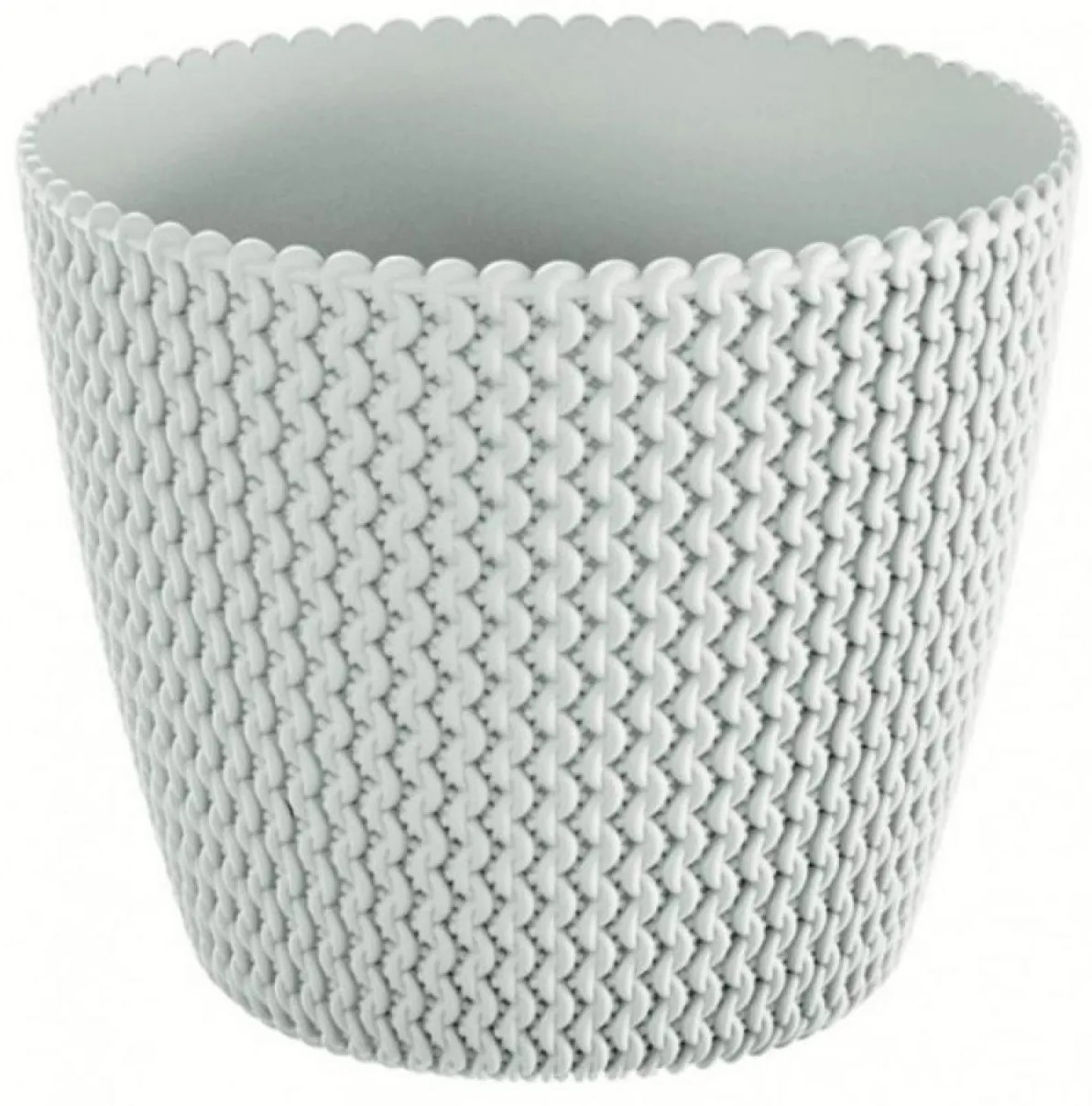 Kvetináč UH o260mm SPLOFY biely výška 220mm KLC
