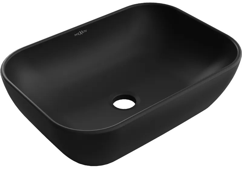 Mexen RITA umývadlo, 45x32 cm, čierna, 21084585