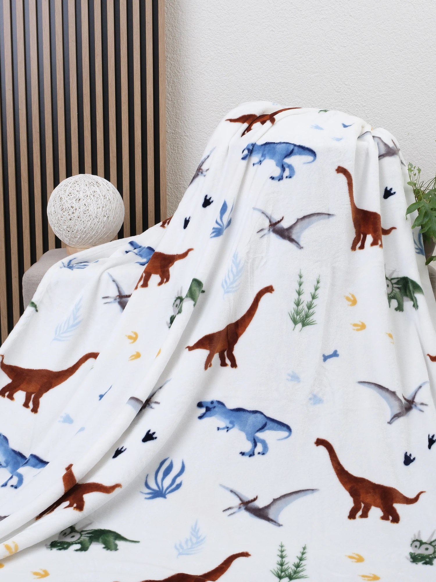 Deka mikroplyš 150 × 200 cm – Dinosaury