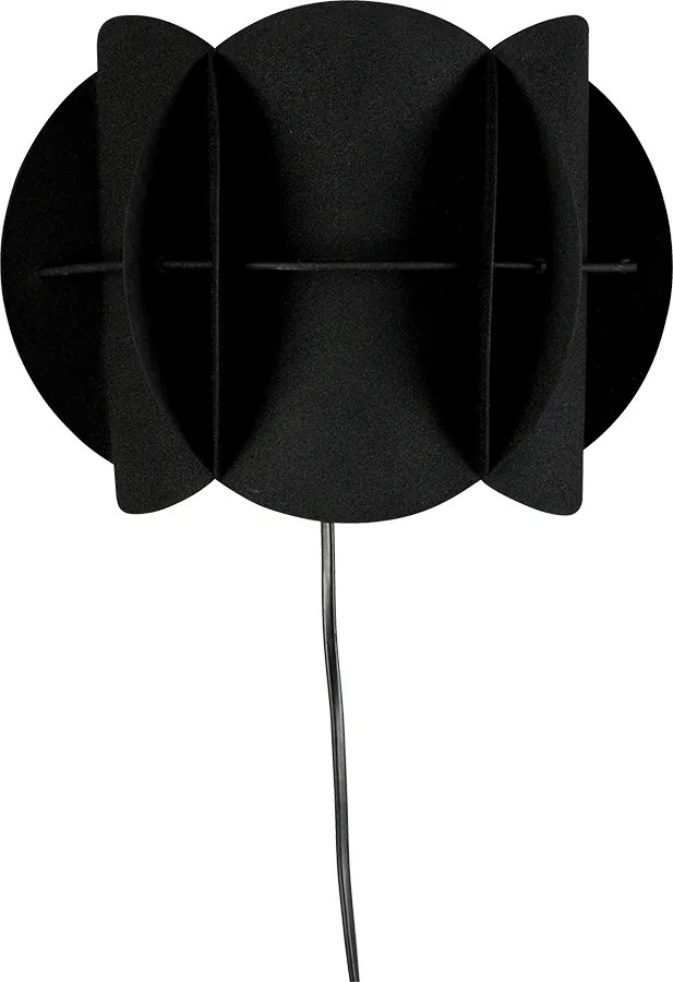 Dutchbone Corridor nástenné svietidlo - Čierna