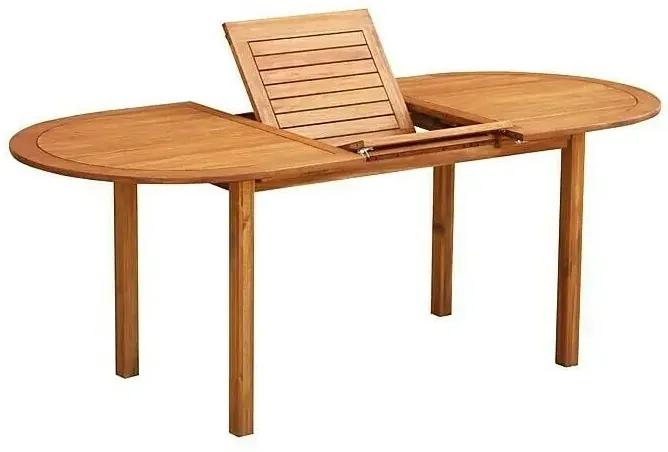 Sunfun Diana Záhradný stôl, 150–200 × 90 × 75 cm, drevo z akácie