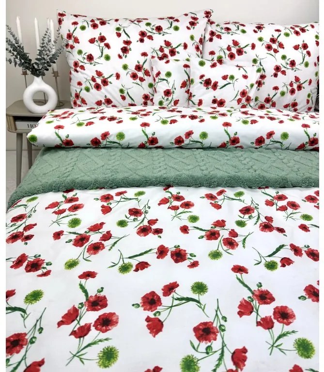INTERMEDIC SK Posteľná obliečka Maková Lúka 140x200/70x90 cm