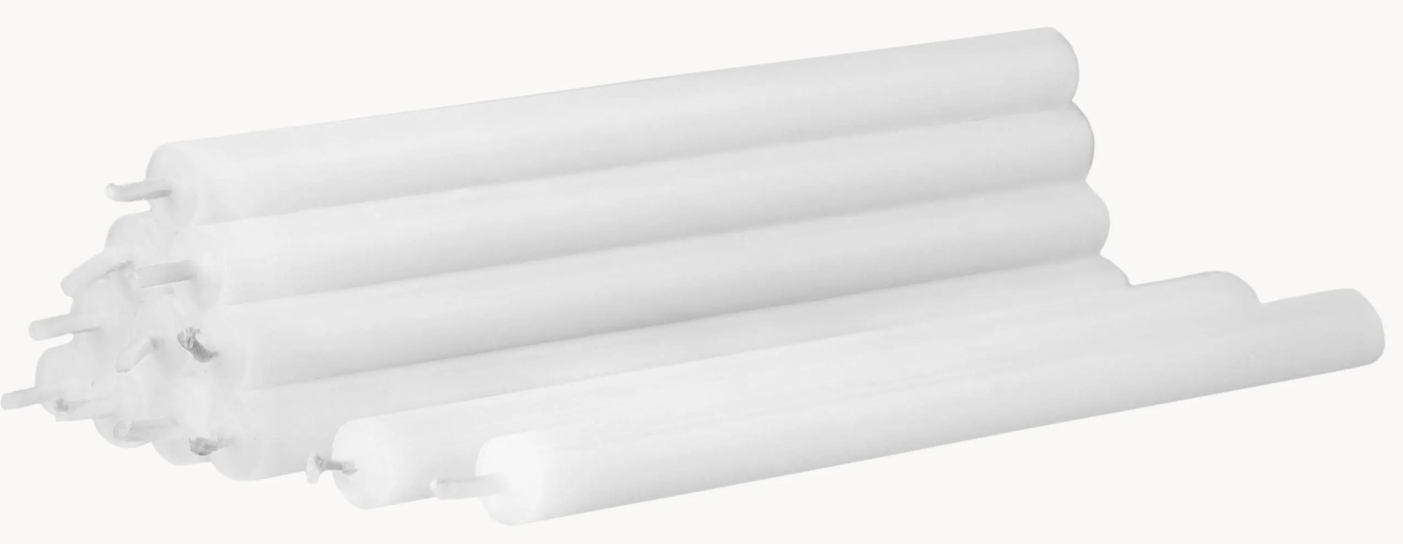 Tenké dlhé sviečky Stoff Nagel, 12 ks