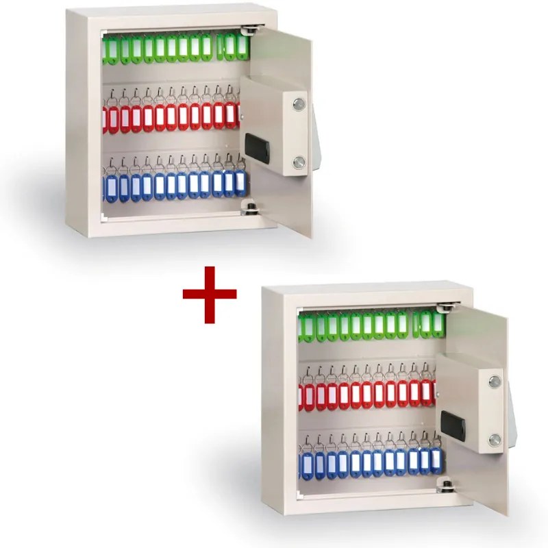 Sejf na kľúče s elektronickým zámkom, 100 kľúčov, 1+1 ZADARMO