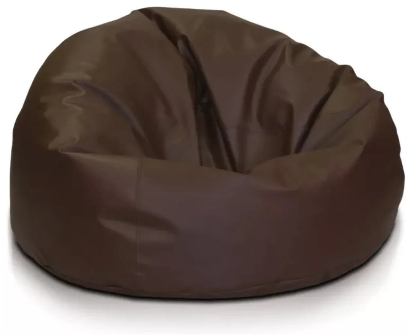 Sedací vak Sakwa L z ekokože – pohodlný, ľahko čistiteľný, elegantný vak pre deti aj dospelých Farba: E13 - Hnedá