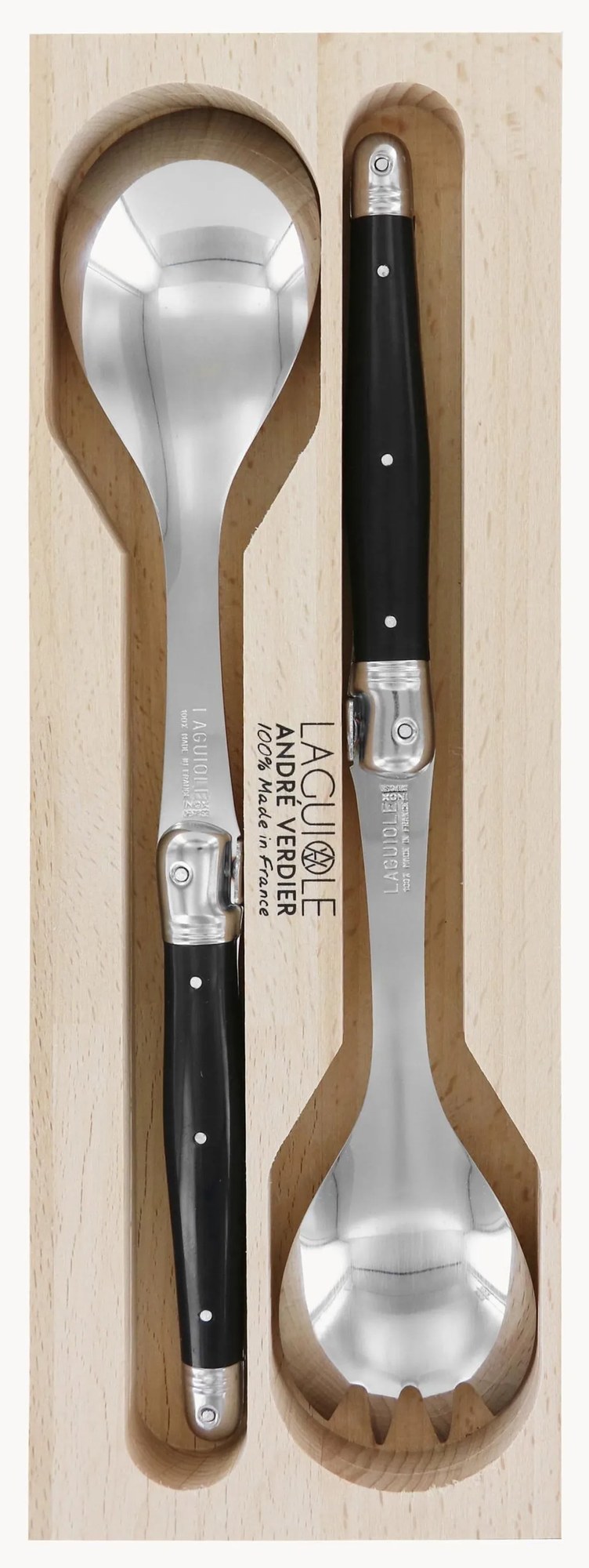 Vysokoleštený príbor na šalát Debutant