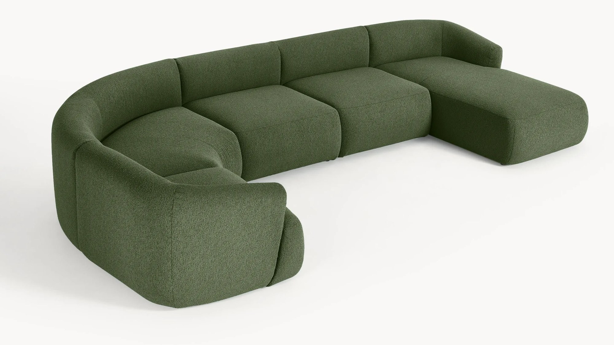 Modulárna buklé sedacia'súprava Sofia