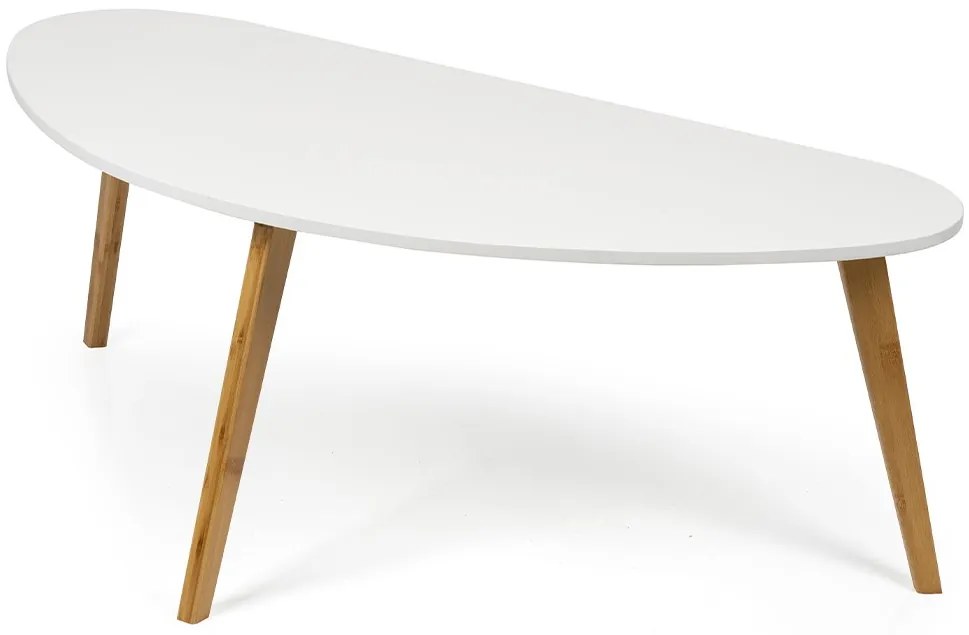 Noela Odkladací stolík SCANDIA 120 biely