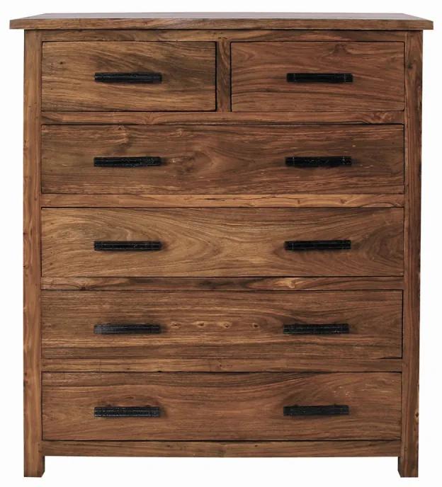 Komoda Rami 90x120x45 indický masív palisander Only stain