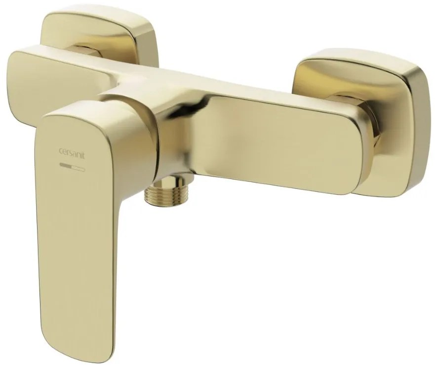 Cersanit Larga, nástenná sprchová batéria, zlatá matná, S951-384