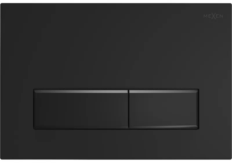Mexen FENIX 09 - splachovacie tlačidlo pre Mexen Fenix, čierna matná, 600903