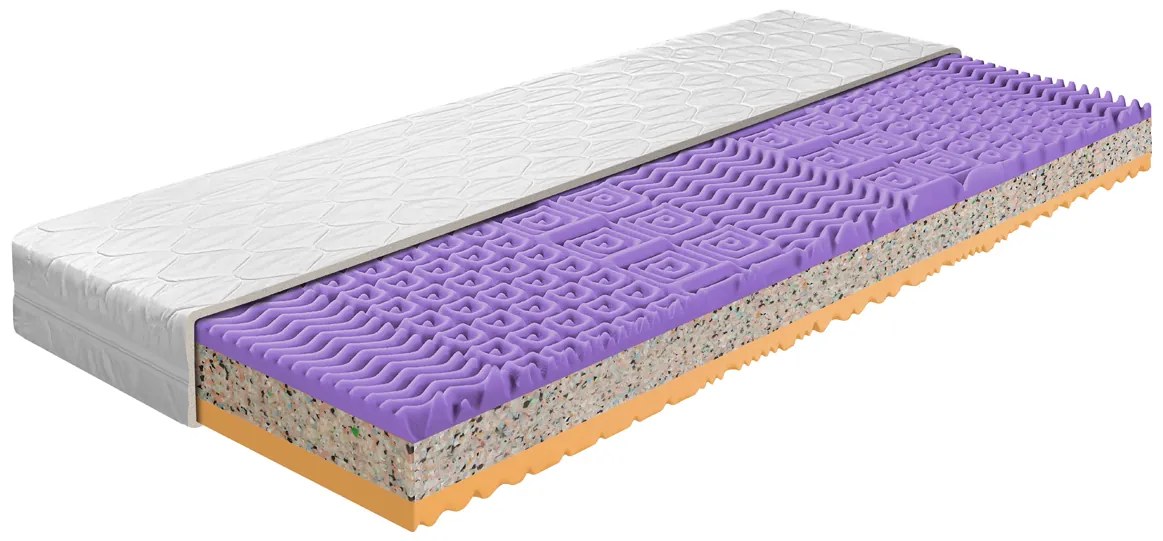 Penový matrac Benab Klara 200x90 cm (H4). Akcia -8%. Vlastná spoľahlivá doprava až k Vám domov. 1107510