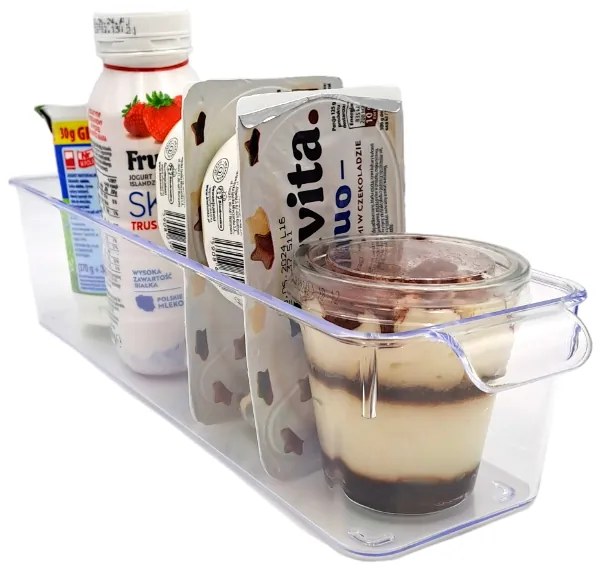 Organizér do chladničky, bez veka - 32 x 10 x 7 cm UROVNEJTO