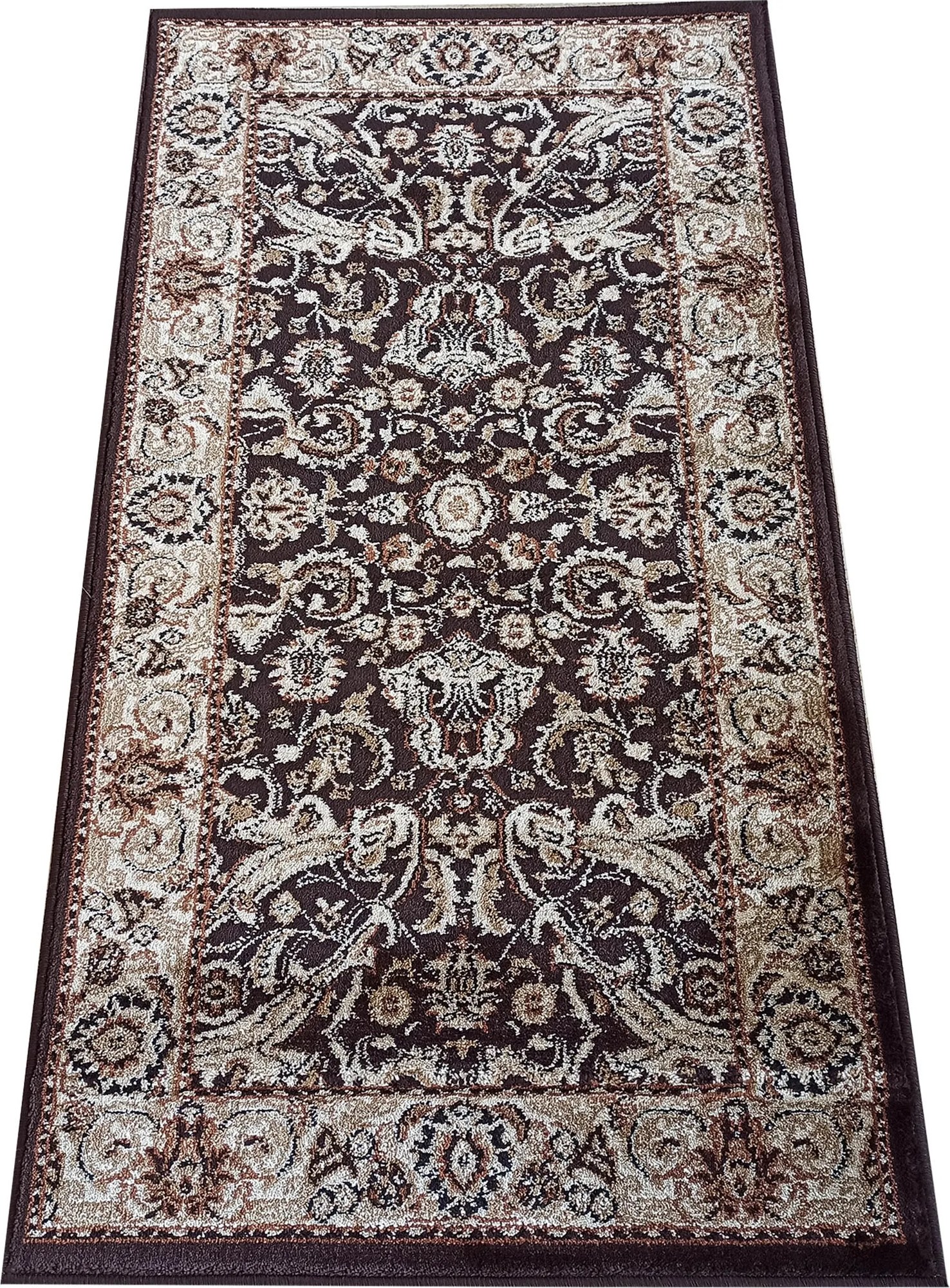 DY Hnedý koberec s ornamentami Exclusiv 02N Rozmer: 200x300 cm