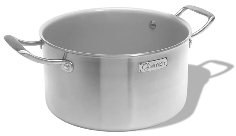 Elmich Nepriľnavý nerezový hrniec Tria Ceramic s keramickým povrchom Ø 24 cm (5L)