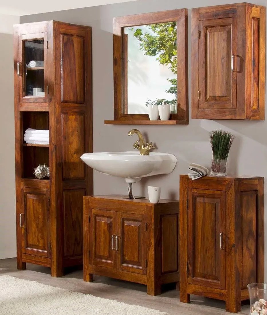 furniture-nabytek.cz - Kúpeľňový set nábytku z indického masívu palisander