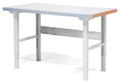 Profi dielenský stôl SOLID, nosnosť 750 kg, 1500x800 mm, oceľ