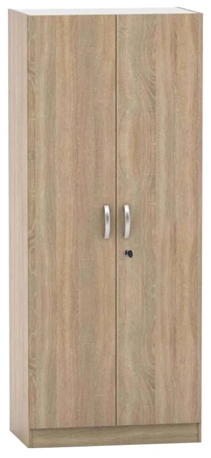 Šatníková skriňa Breanna (dub sonoma) . Vlastná spoľahlivá doprava až k Vám domov. 1116251