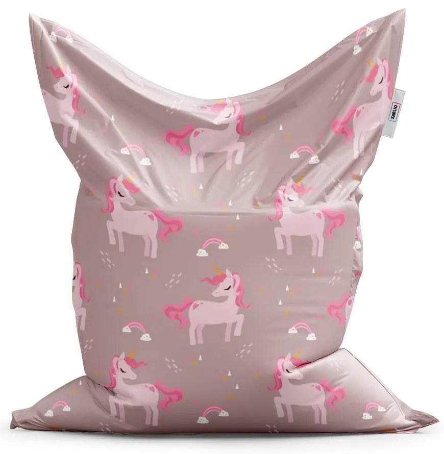 Sedací vak Classic poník - detský, béžová