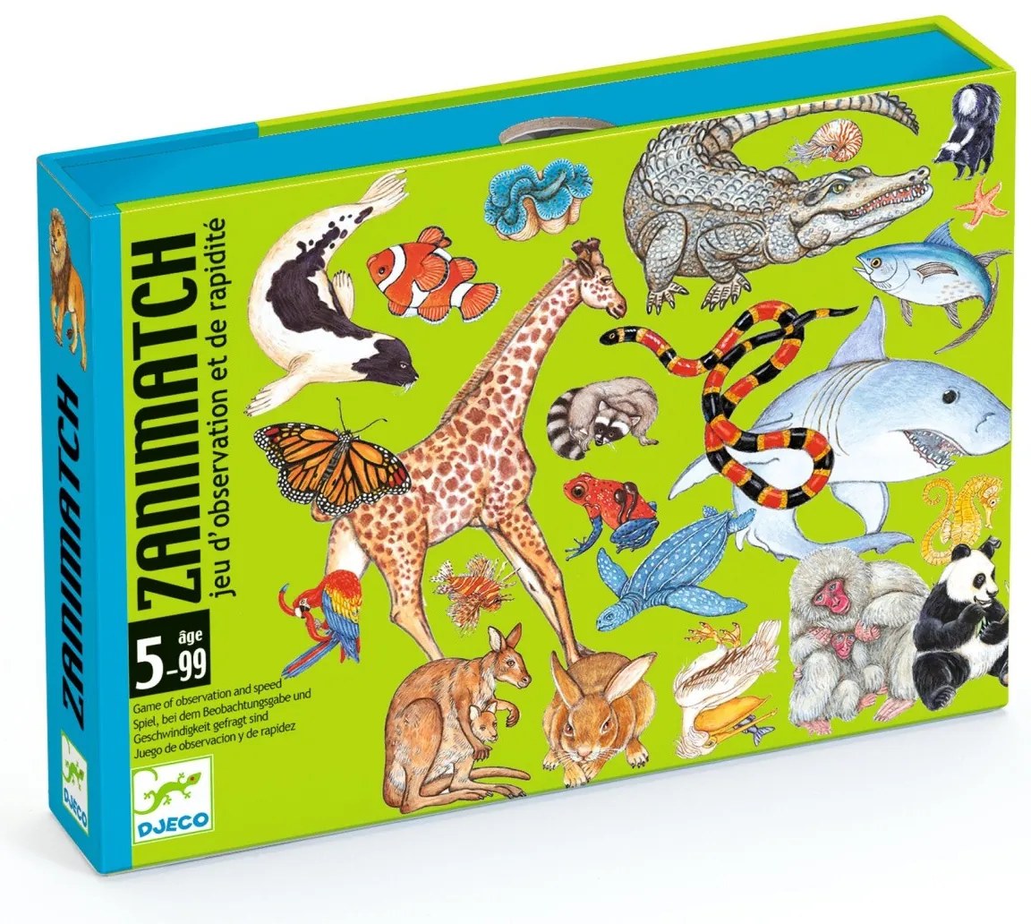 Hľadaj a nájdi – Zvieratá sveta - kartová hra