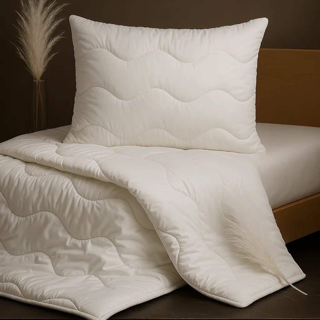 Celoročný set vankúša a paplóna Medical – antialergický, prateľný do 95 °C Veľkosť: 140x200/70x90 cm