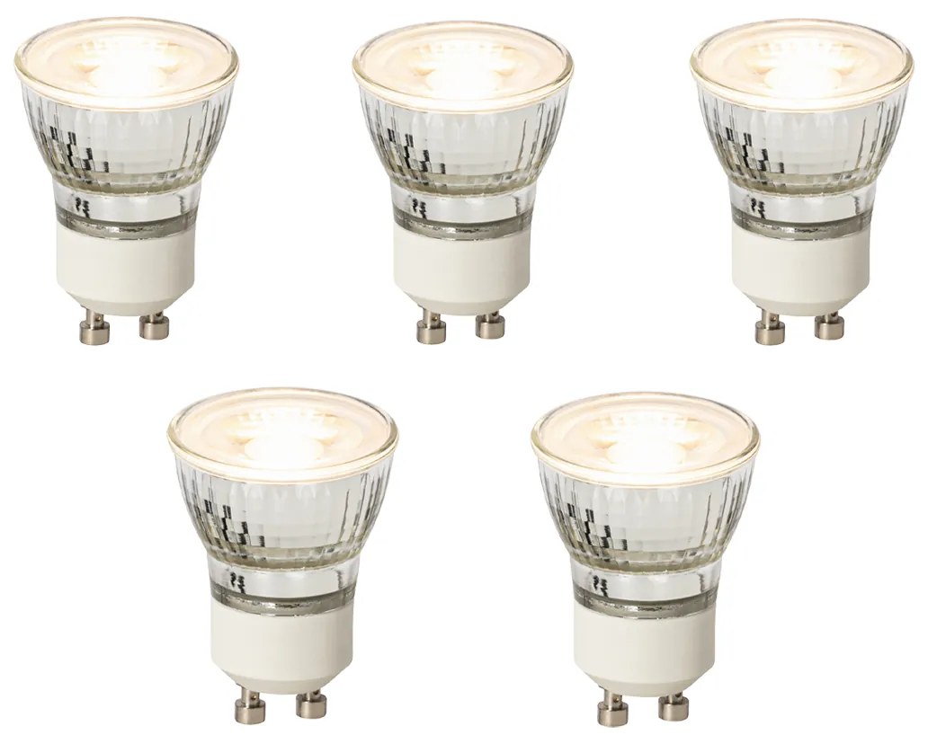 Sada 5 stmievateľných LED žiaroviek GU10 35 mm 4 W 200 lm 2700 K