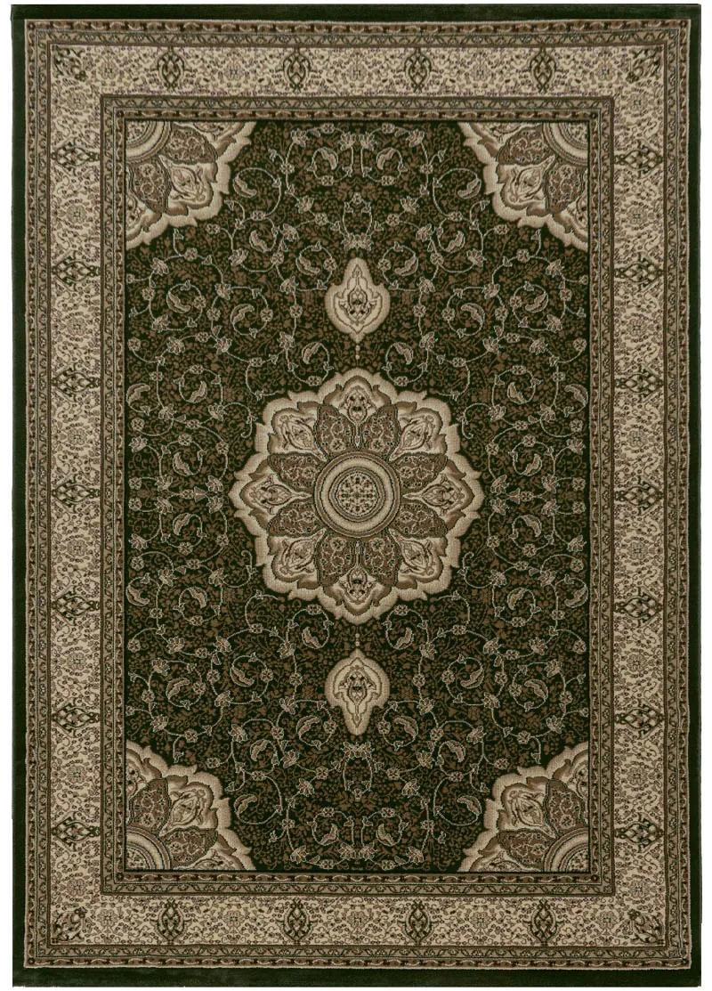 Koberce Breno Kusový koberec KASHMIR 2601 Green, zelená, viacfarebná,120 x 170 cm
