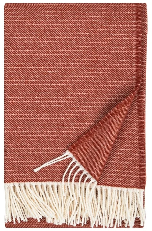 Merino deka Lepo 135x170, bielo-škoricová