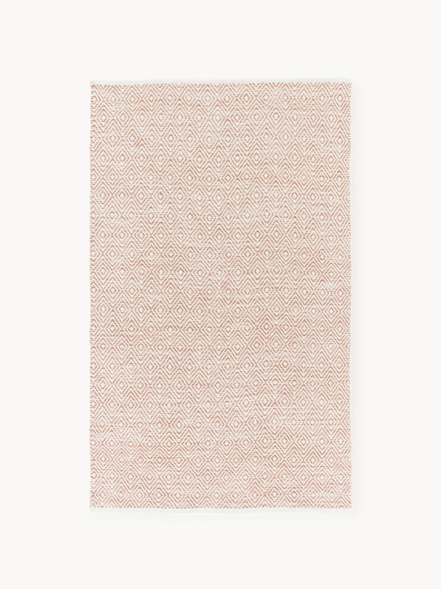 Ručne tkaný exteriérový koberec's vintage vzorom Rika