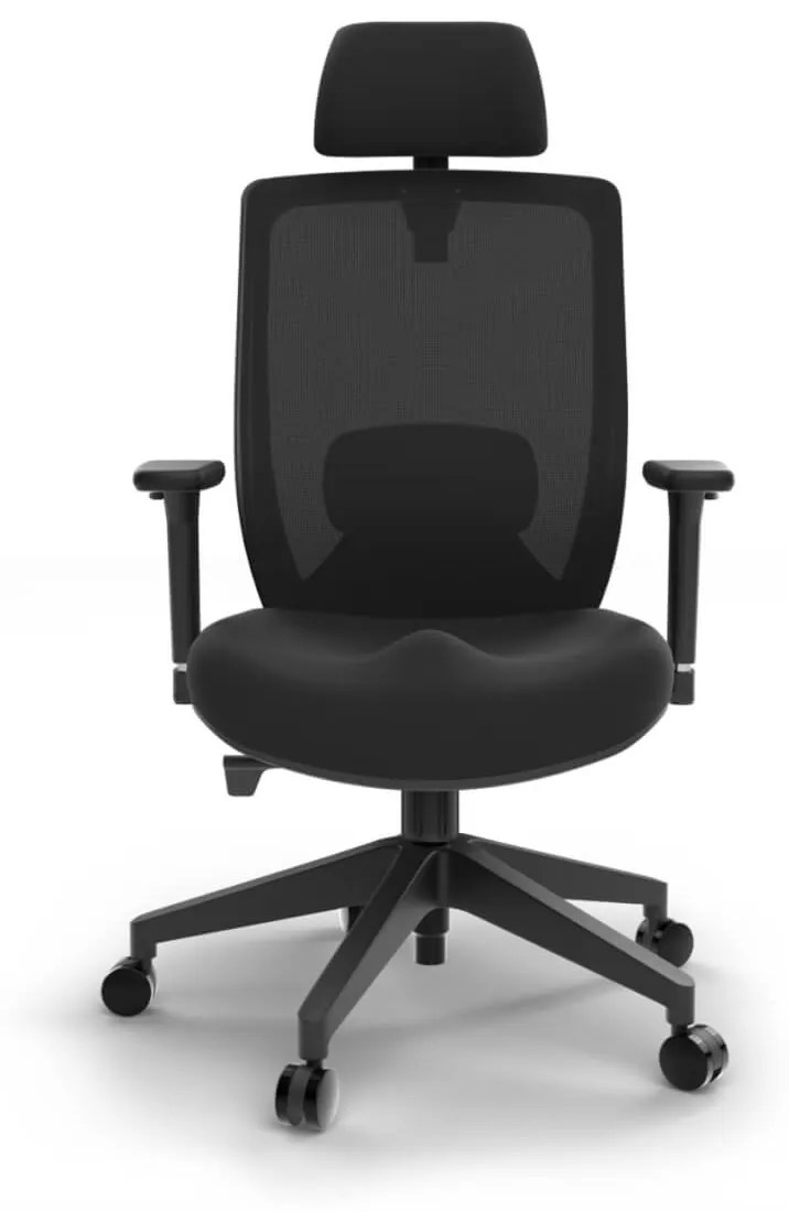 Liftor Space ergonomická kancelárska stolička, čierna