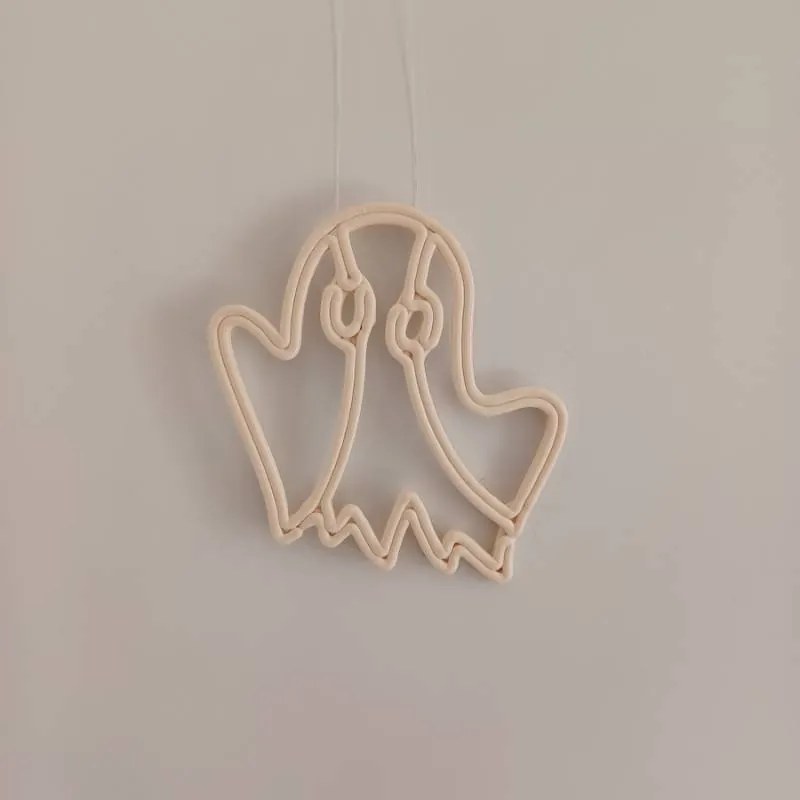 DECOLED Duch, 30 cm, biely