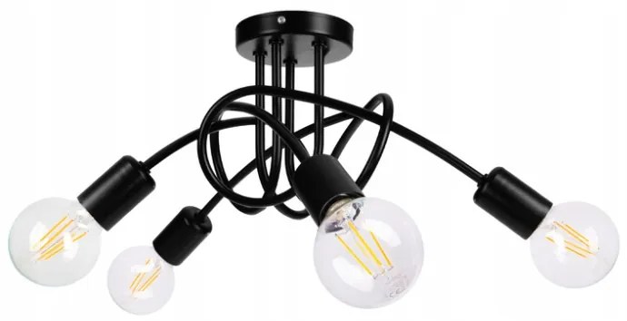 BERGE Závesné svietidlo LOFT 4xE27