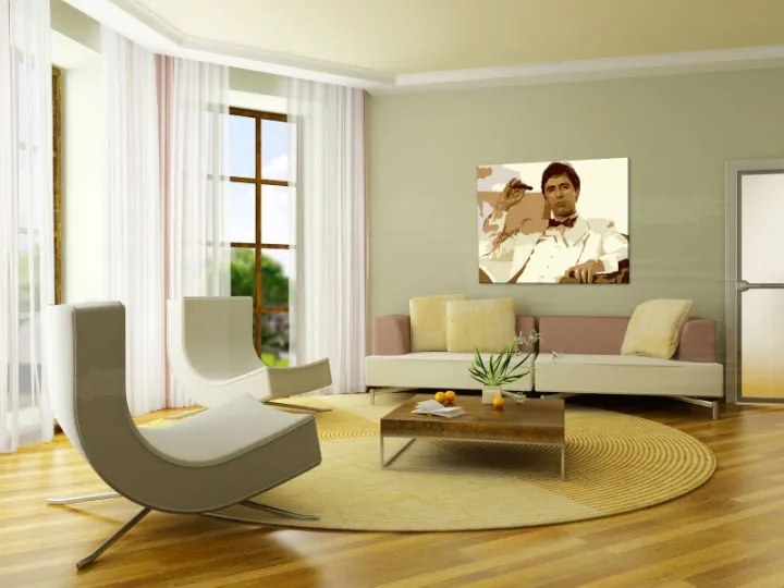 Ručne maľovaný POP Art obraz AL PACINO al35