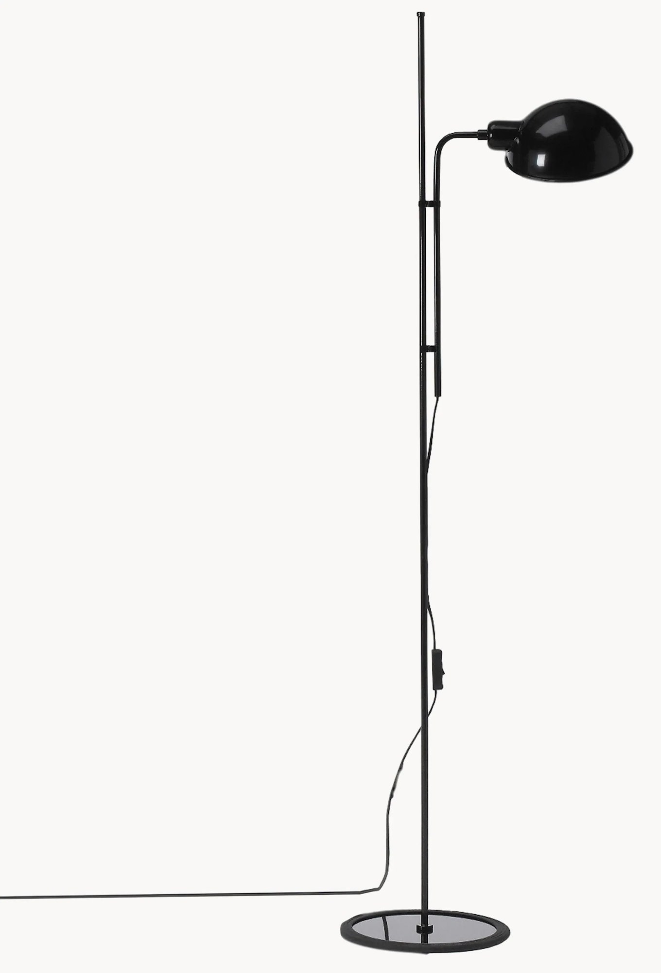 Malá stojacia lampa's nastaviteľným tienidlom Funiculí