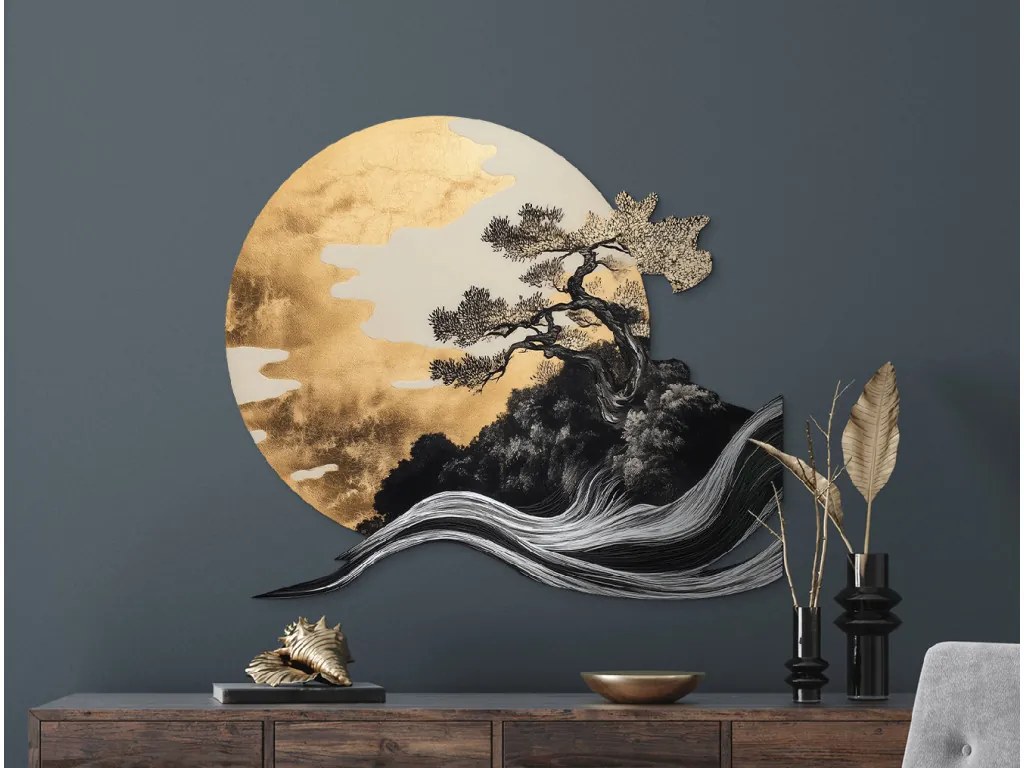 drevko | Obraz Strom života Svetlonos 45 x 52 cm