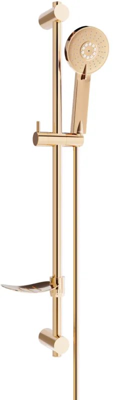 Mexen sprchový set DF40, ružovo-zlatá, 785404582-60