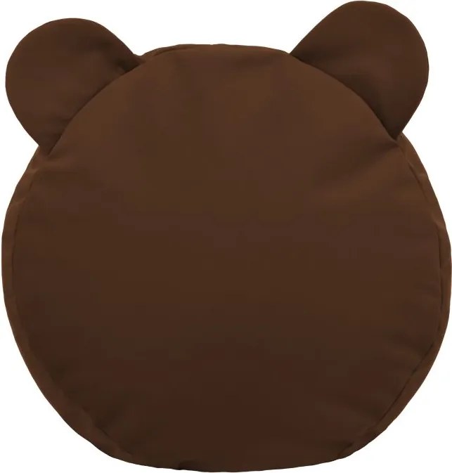 Podnožník Macko Plyš Farba: Tm. hnedý