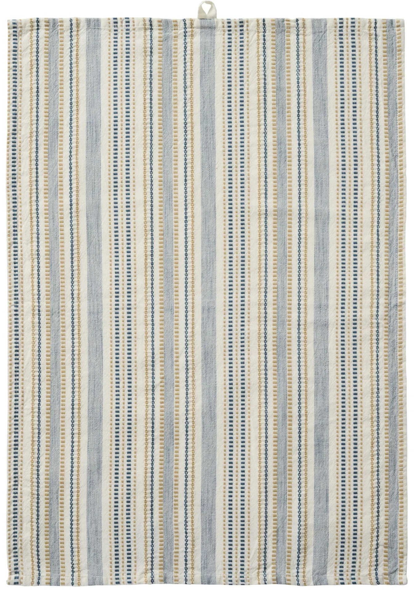 Ib Laursen Utierka Celine Blue and Beige Woven