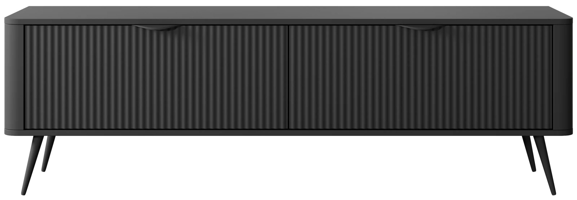 LAS Stolík pod TV Lante F - čierny