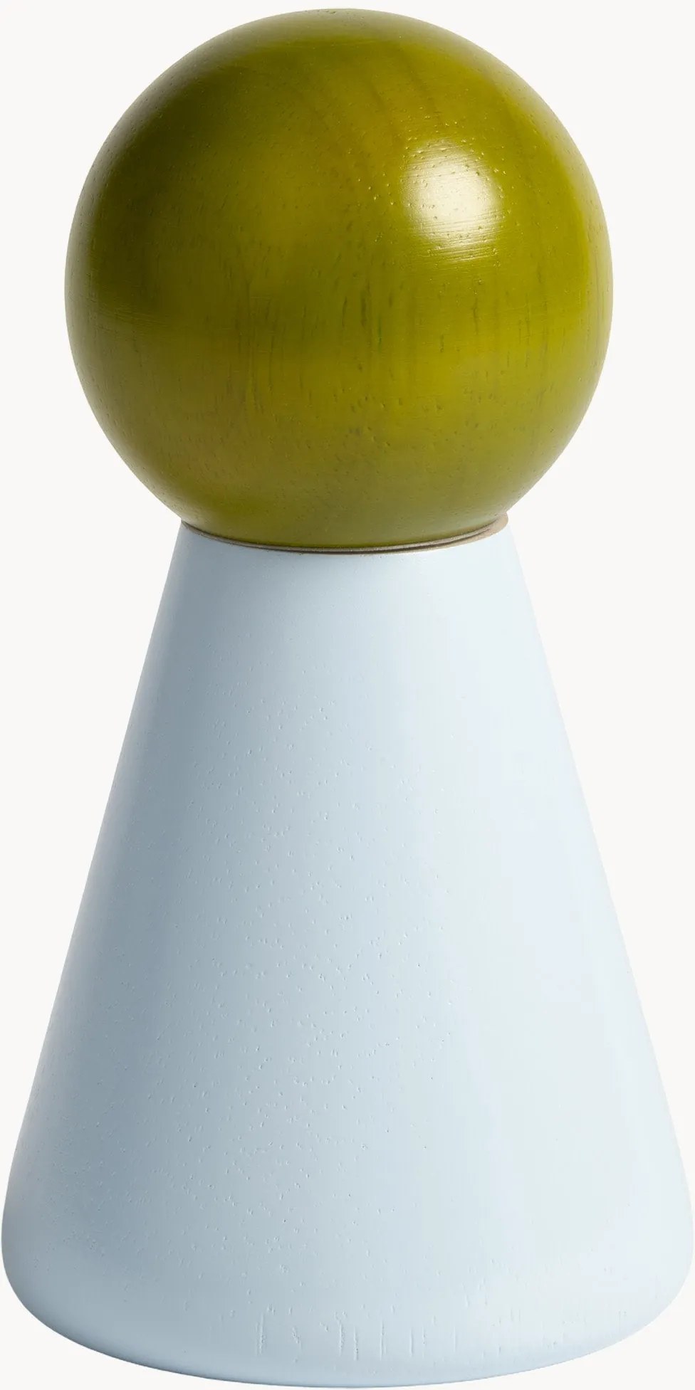 Ručne vyrobený drevený mlynček na soľ a korenie Halma