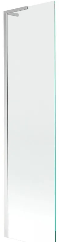 Mexen Next L, 1-krídlová vaňová zástena 50 x 150 cm, 6mm číre sklo, chrómový profil, 895-050-000-03-00-01