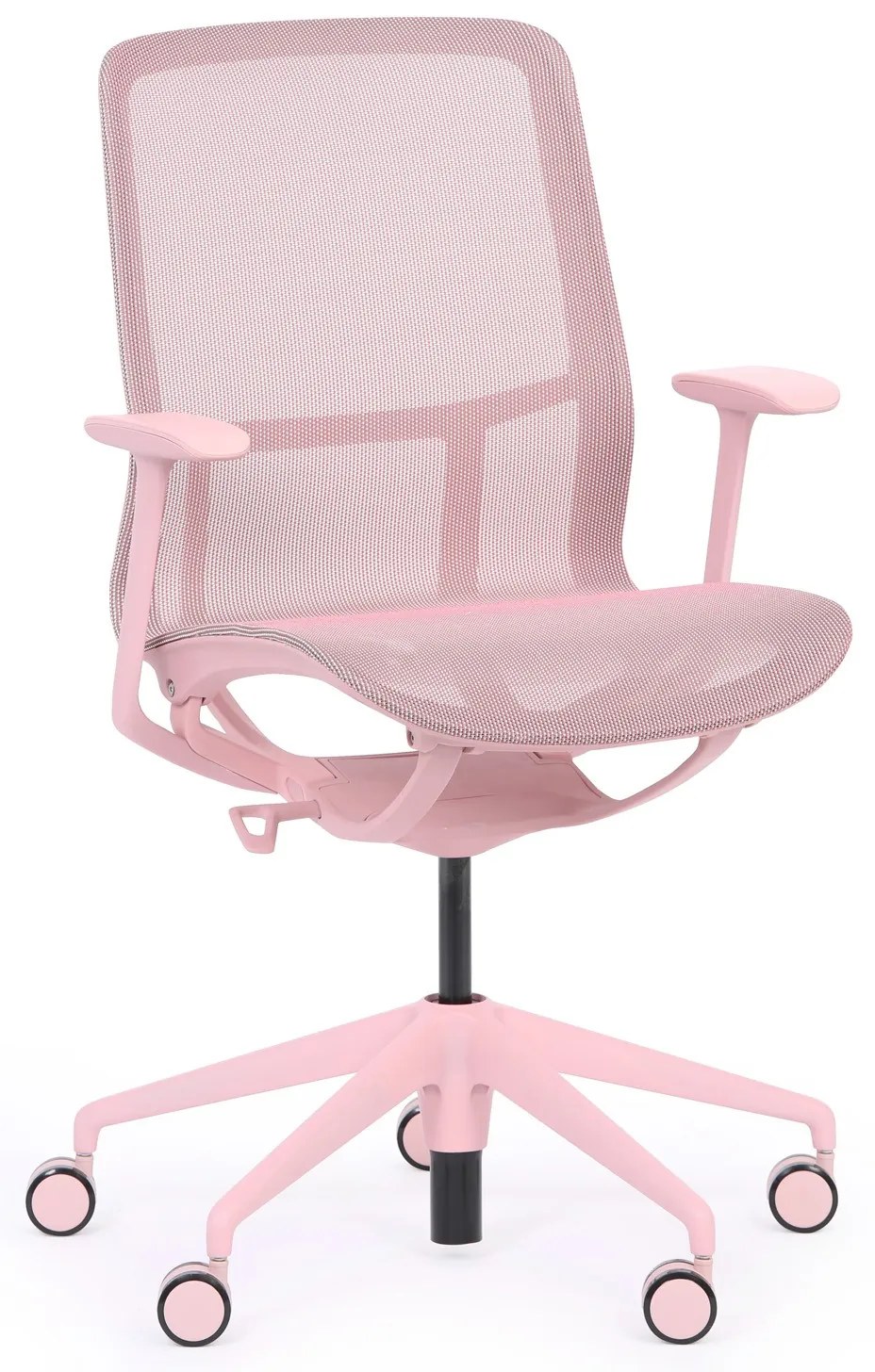 Kancelárska stolička ELVI, ružová