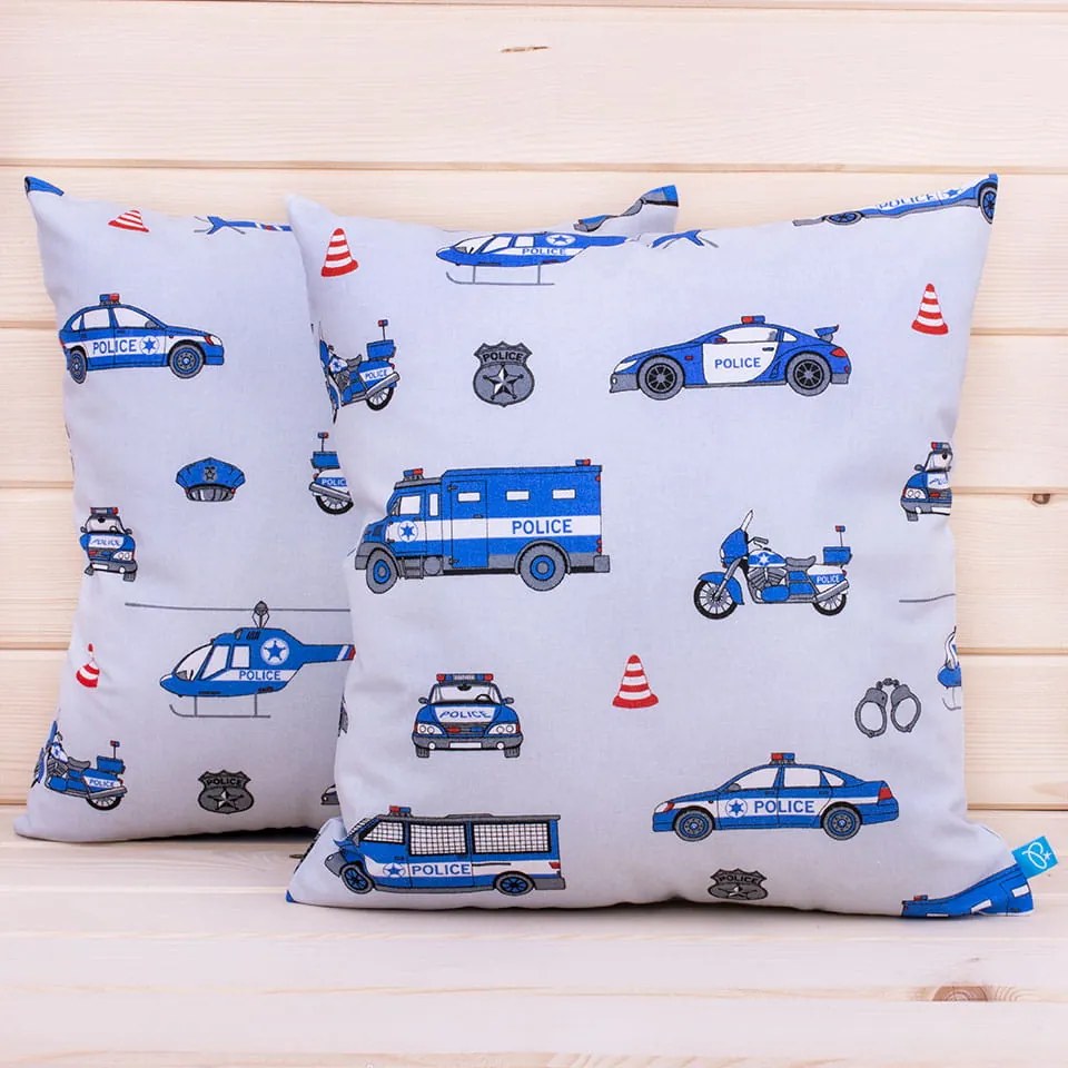 INTERMEDIC SK Posteľná obliečka na vankúšik Polícia 50x50 cm