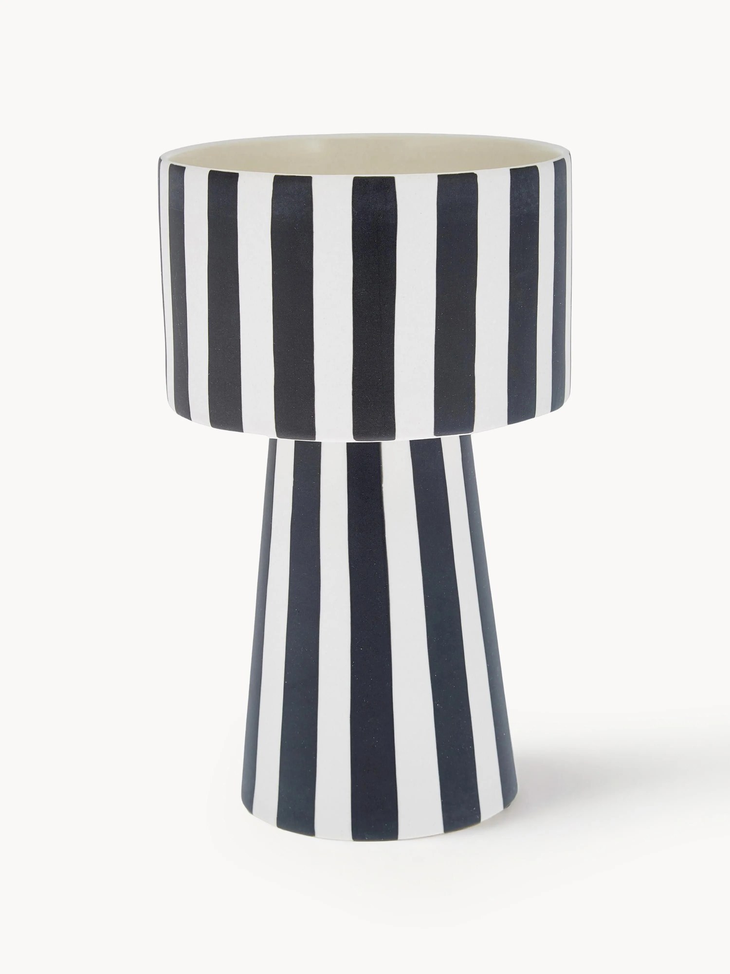 Ručne vyrobený keramický obal na kvetináč Toppu